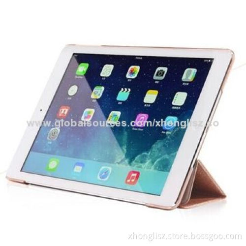 Ultra-slim Smart Cover PU Leather Stand Case for iPad, OEM and ODM Orders Acceptable